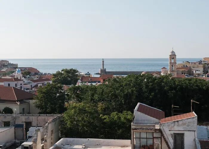 Sky-high Penthouse W. Stunning Views - 03 Hriszí Aktí Haniá